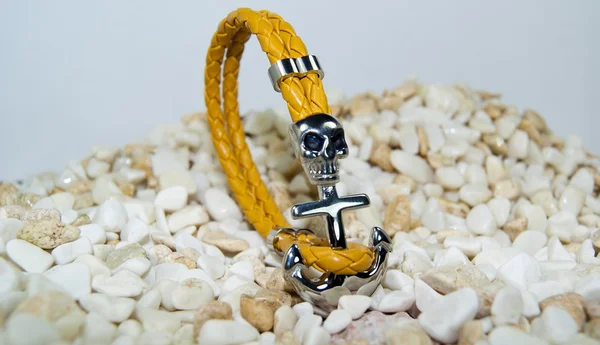 Skull bracelet — Stock Photo, Image