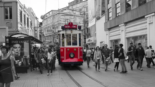 Istiklal street — Stockfoto