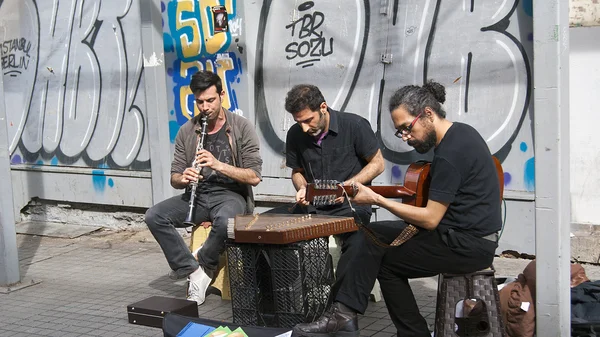 Street musicians — Stock Photo, Image