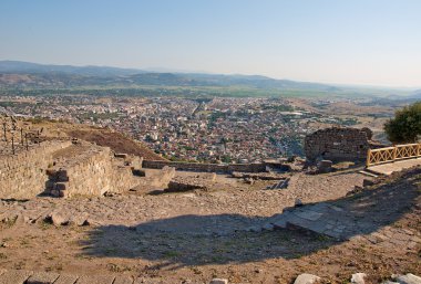 Bergama antik Yunan şehir görüntüleme