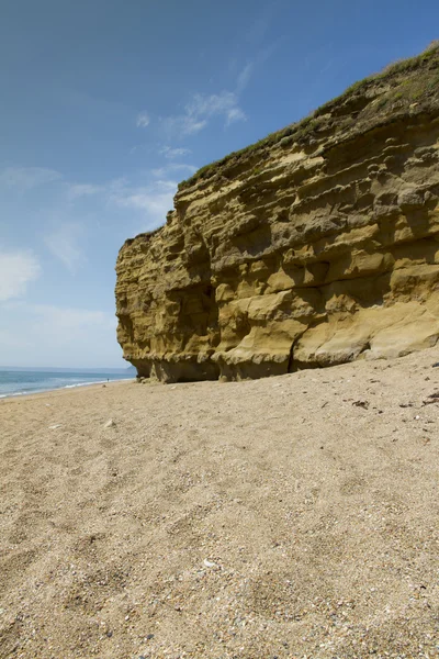 ハイブ、ビーチの崖 — ストック写真