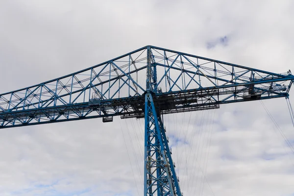 tees transporter bridge, middlesbrough, engl büyük mavi kirişler