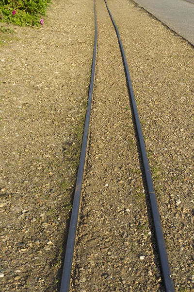 Minituare railway rails — Stock Photo, Image