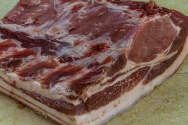 Domuz filetosu ya da mermer kaplı sırt eklemi, manzara..