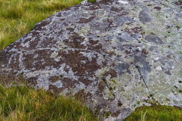 North Wales Rock Cannon Löcher Fels Oder Felsbrocken Schießpulver Für — Stockfoto