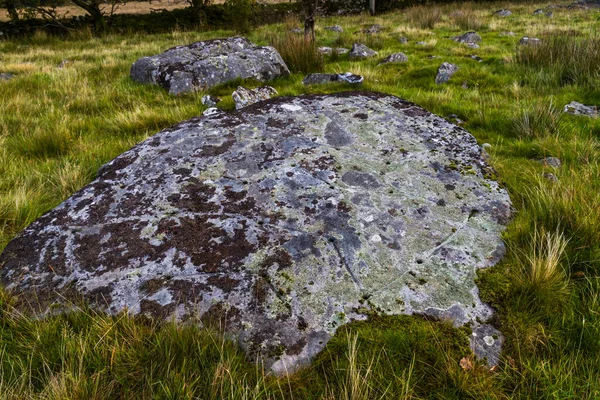 Βόρειο Ουαλία Ροκ Κάνον Τρύπες Βράχο Βράχο Gun Σκόνη Που — Φωτογραφία Αρχείου