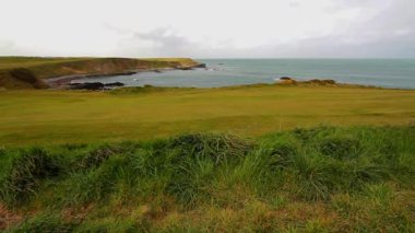 Kuzey Galler, Porthdinllaen 'deki golf sahasına bakın..