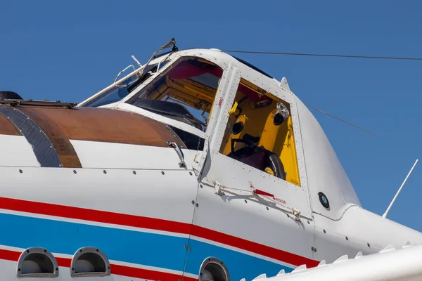 802 Fire Boss Firefighting Airplane Cockpit — Foto de Stock