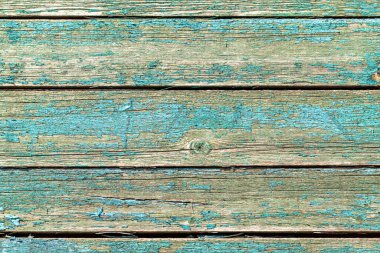 Mavi boyalı, klasik ahşap bir arka plan. Doğal desenli eski mavi ahşap dokusu.