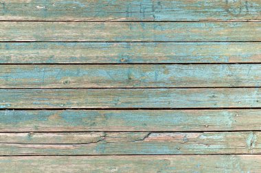 Mavi boyalı, klasik ahşap bir arka plan. Doğal desenli eski mavi ahşap dokusu.