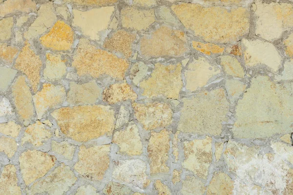 Katı Kahverengi Bej Renkli Taş Duvar Özgeçmiş Için Uygun — Stok fotoğraf