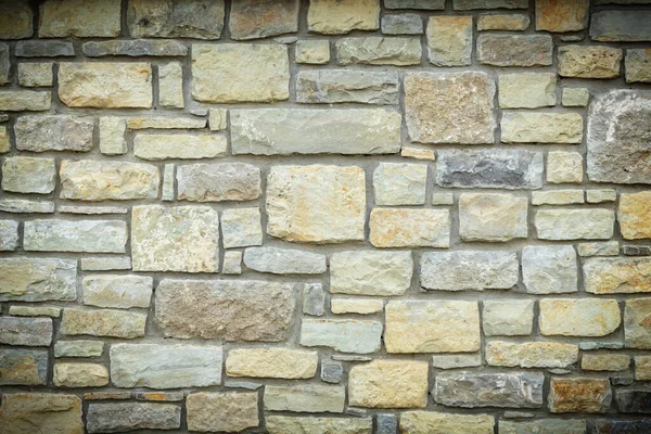 Pevné Žluté Béžové Řezané Kamenné Zdi Dobré Pro Pozadí Hladké — Stock fotografie