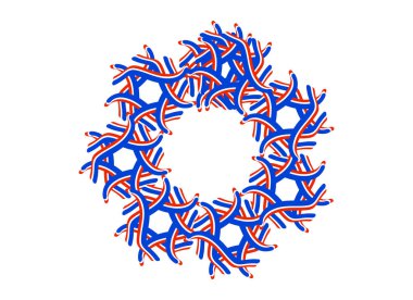 Vektör zarif şablon. Karalamalarla dekoratif parlak illüstrasyon. Tasarımınız için renkli doku arkaplanı.