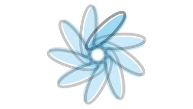 Soyut geometrik arkaplan. Dinamik şekiller bileşimi. 