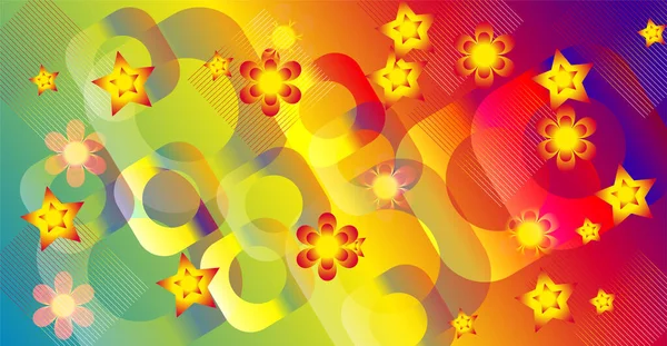 Abstract Colorful Vector Background — Stock Vector