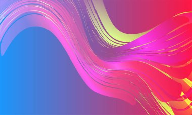 Soyut arkaplan vektörü. Dalgalı arkaplan, vektör çizimi