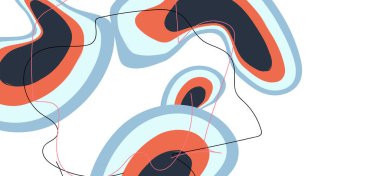 Soyut arkaplan vektörü. Dalgalı arkaplan, vektör çizimi