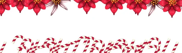 Vrolijk Kerstfeest Vrolijke Feestdagen Wenskaart Kerstcadeaus Banner — Stockvector