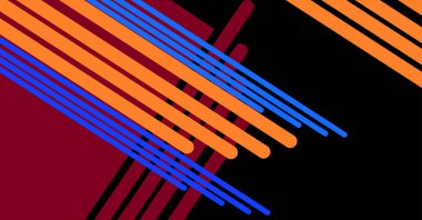 Soyut arkaplan modern fütürist grafik. Soyut arkaplan desenli arkaplan tasarımı, parlak poster, afiş arkaplan illüstrasyonu.