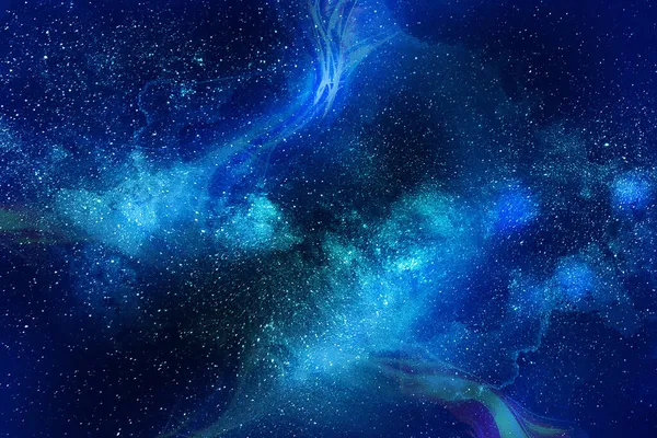 Yıldızlı mavi gece gökyüzü. Night Sky Duvar kağıtları. Gece gökyüzü ve yıldızlar. Mavi gökyüzü Samanyolu ile dolu.