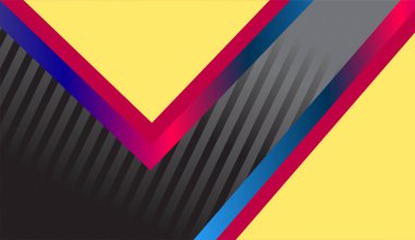 Web Tasarımı, Yazdırma, Sunum, Sancak Tasarımı İçin Soyut Şekil Arkaplanı