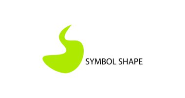 soyut sembol ve simge vektör çizimi