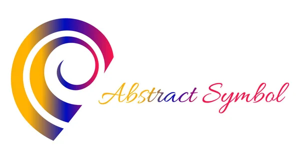 Abstract Symbool Pictogram Vector Illustratie — Stockvector