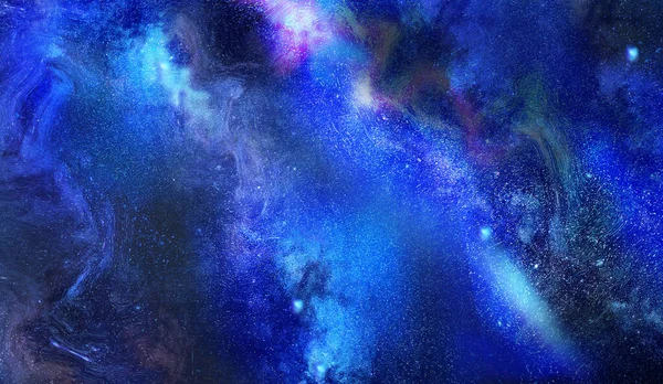 Όμορφος Γαλακτώδης Τρόπος Κατά Διάρκεια Μιας Σκοτεινής Νύχτας Εγώ Αστέρια — Φωτογραφία Αρχείου