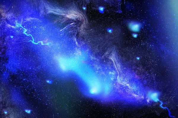 Όμορφος Γαλακτώδης Τρόπος Κατά Διάρκεια Μιας Σκοτεινής Νύχτας Εγώ Αστέρια — Φωτογραφία Αρχείου