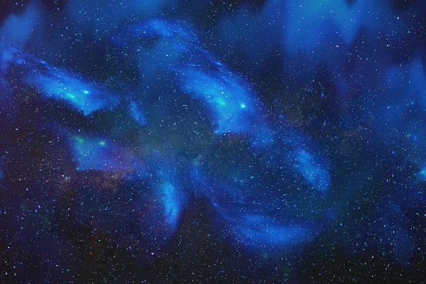 Μπλε Νυχτερινός Ουρανός Αστέρια Νυχτερινά Ταπετσαρίες Νύχτα Ουρανό Σύμπαν Και — Φωτογραφία Αρχείου