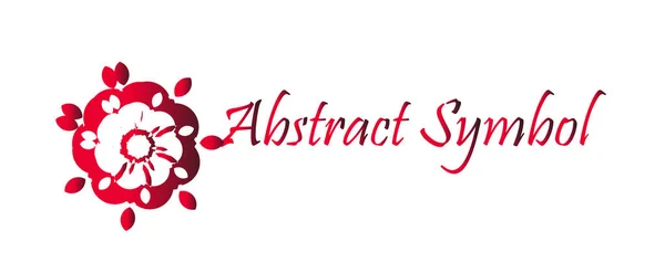抽象的なシンボルとアイコンのベクトルイラスト — ストックベクタ