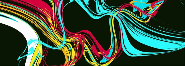 Абстрактний Фон Сучасна Футуристична Графіка Фон Формами Абстрактний Дизайн Текстури — стоковий вектор