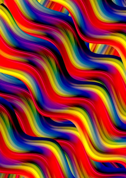 抽象的な色彩幾何学的背景 カラフルなグリーティングカードテンプレート — ストック写真