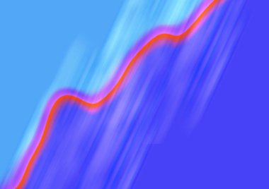 dijital olarak oluşturulan motin renkli arkaplan ışığı ve çizgileri merhamet ve tasarım üzerinde hızla hareket ediyor