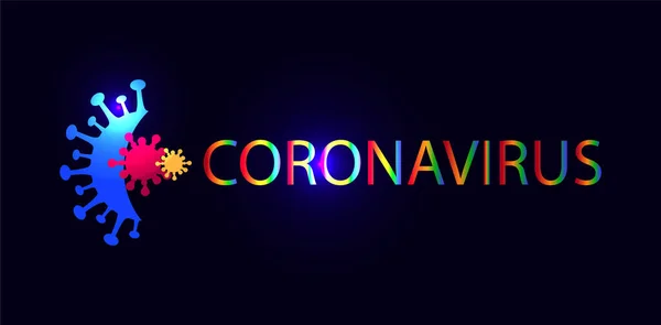 Corona Virus Background Virus Mortel Maladie Dangereuse — Image vectorielle