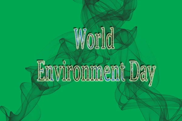 Παγκόσμια Ημέρα Περιβάλλοντος Ευχετήρια Κάρτα — Φωτογραφία Αρχείου