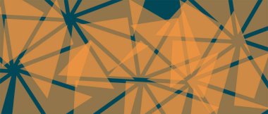 Ağ Tasarımı, Yazdırma, Sunum, afiş, broşür, dergi için Soyut Geometrik Şekiller Renkli Arkaplan. Tasarım