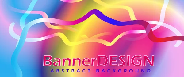 Abstract Geometric Shapes Colorful Background Web Design Print Presentation Banner — Vector de stock