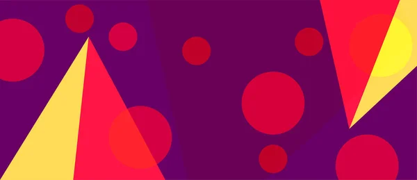 Abstract Geometric Shapes Colorful Background Web Design Print Presentation Banner — Stockový vektor