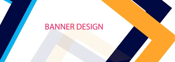 Abstract Geometric Shapes Colorful Background Web Design Print Presentation Banner — Vetor de Stock