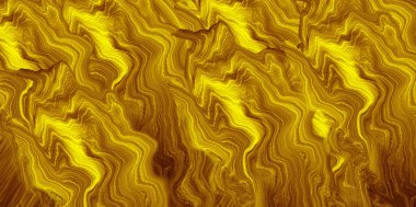 abstract yellow Background.  Texture dynamic shape presentation Background