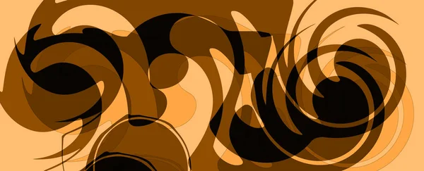 Abstrakter Hintergrundvektor Wellenförmiger Hintergrund Vektorillustration — Stockvektor