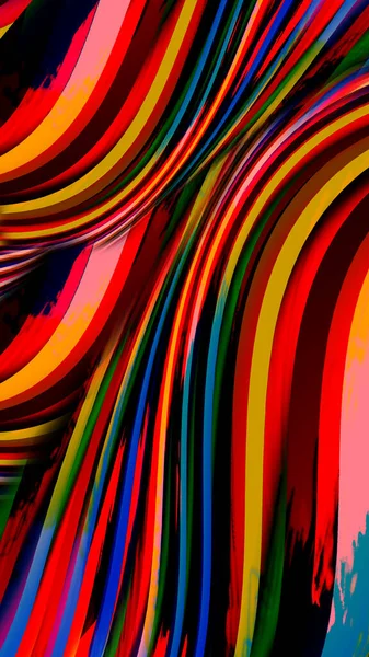 digitally generated image of motin colorfull background light and stripes moving fast over compassion and design. Greeting card background .