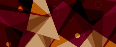 Soyut elementler ve dinamik şekiller dizaynlı güzel modern arka plan. Vektör çizimi. Tasarım ve yaratıcı fikirler için arkaplan şablonu.