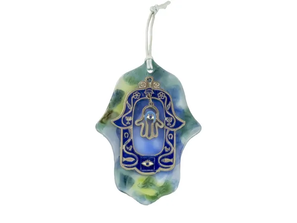 Hamsa strony amulet — Zdjęcie stockowe