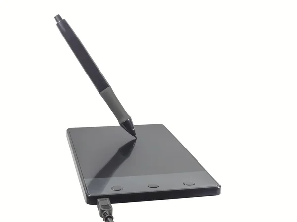 Drawing tablet device and pen