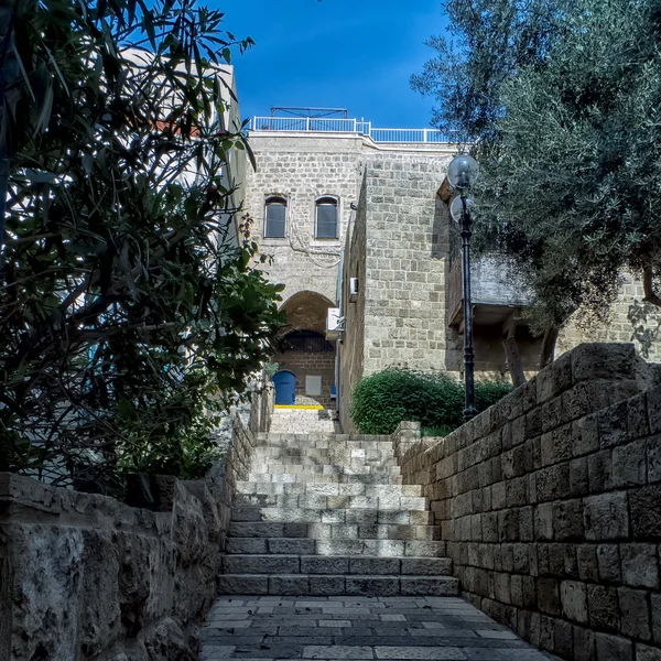 Старый дом, Яффа, Израиль — стоковое фото