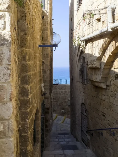 Calle del viejo Jaffa —  Fotos de Stock