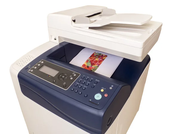 Multifunctionele kleurenprinter — Stockfoto