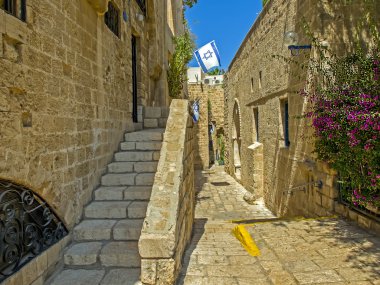 jaffa eski kesiminde sokak